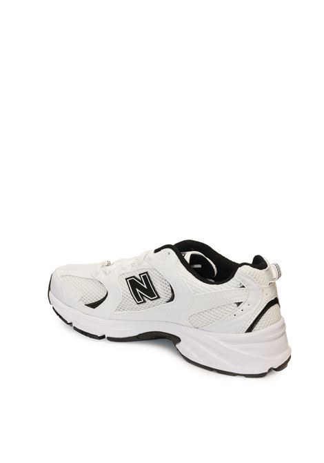 sneaker 530 bianco/nero NEW BALANCE | 530EWB-WHT/BLK